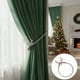 thumbnail image 5 of Alzapaños metálicos para cortinas, adornos navideños, alzapaños con ciervos navideños, ajustables para cortinas finas o gruesas, para el hogar y la oficina, decoración navideña, decoración de Hallowee, 5 of 7