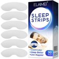 thumbnail image 1 of Tiras para dormir Cinta suave para la boca para una mejor respiración nasal Dormir durante la noche Respiración bucal y ronquidos fuertes brillar Hogar, 1 of 5