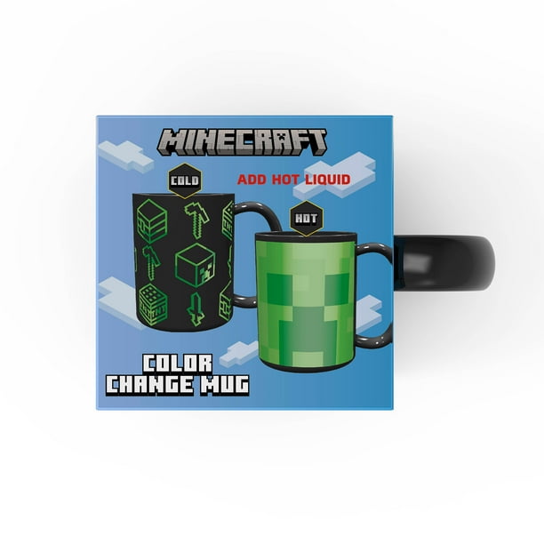 Zak Designs Minecraft Color Change 15 Ounce Mug, Creeper - Walmart