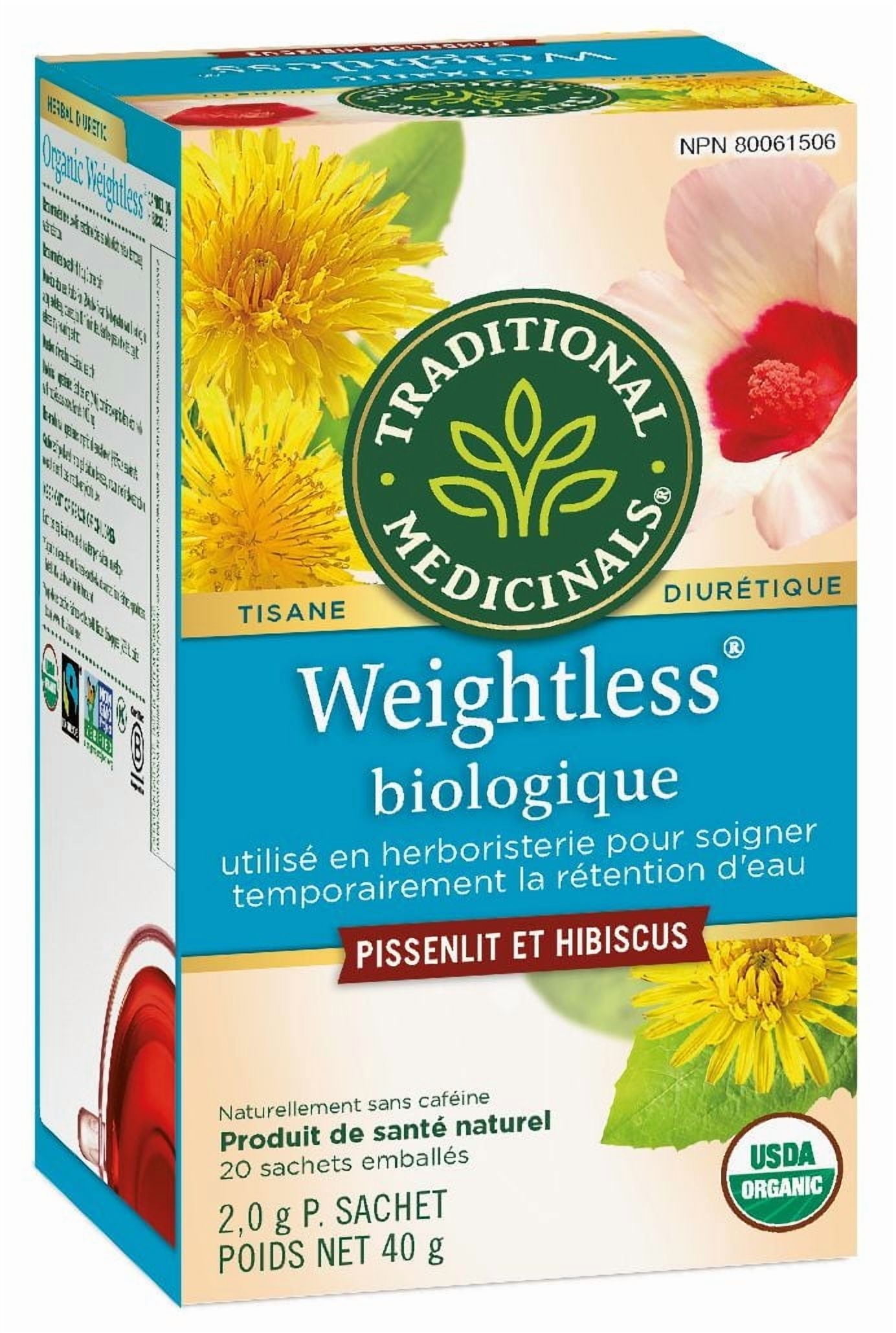 Traditional Medicinals Organic Weightless, 20 ct