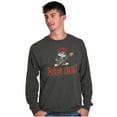 thumbnail image 4 of Papa Smurf Dads Rock Musical Father Men's Long Sleeve Tee T Shirt Brisco Brands 2X, 4 of 6