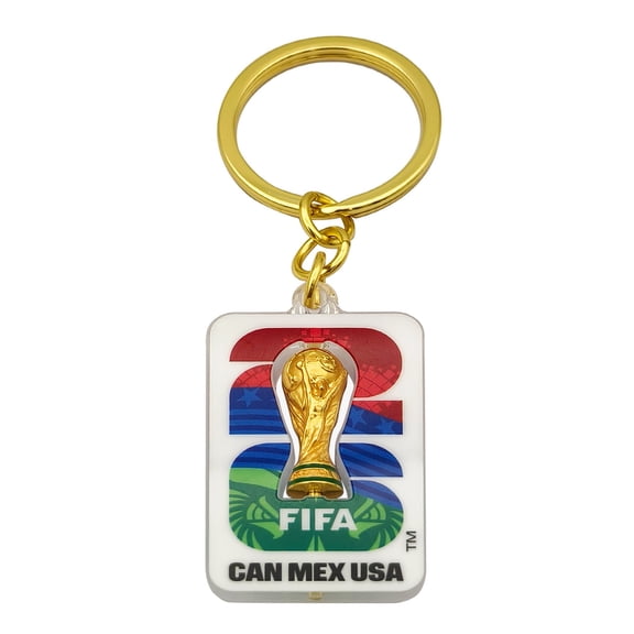 Llavero FIFA Mundial Trofeo con Mosquetón y Cinta 1 Pieza