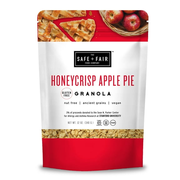 Safe   Fair Honeycrisp Granola Pack Of 6