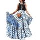 thumbnail image 1 of Women's Polka Dot Skirt Casual Fashion Print Loose High Waist Big Hem Skirt Summer Flowy Long Skirt S-5XL, 1 of 3