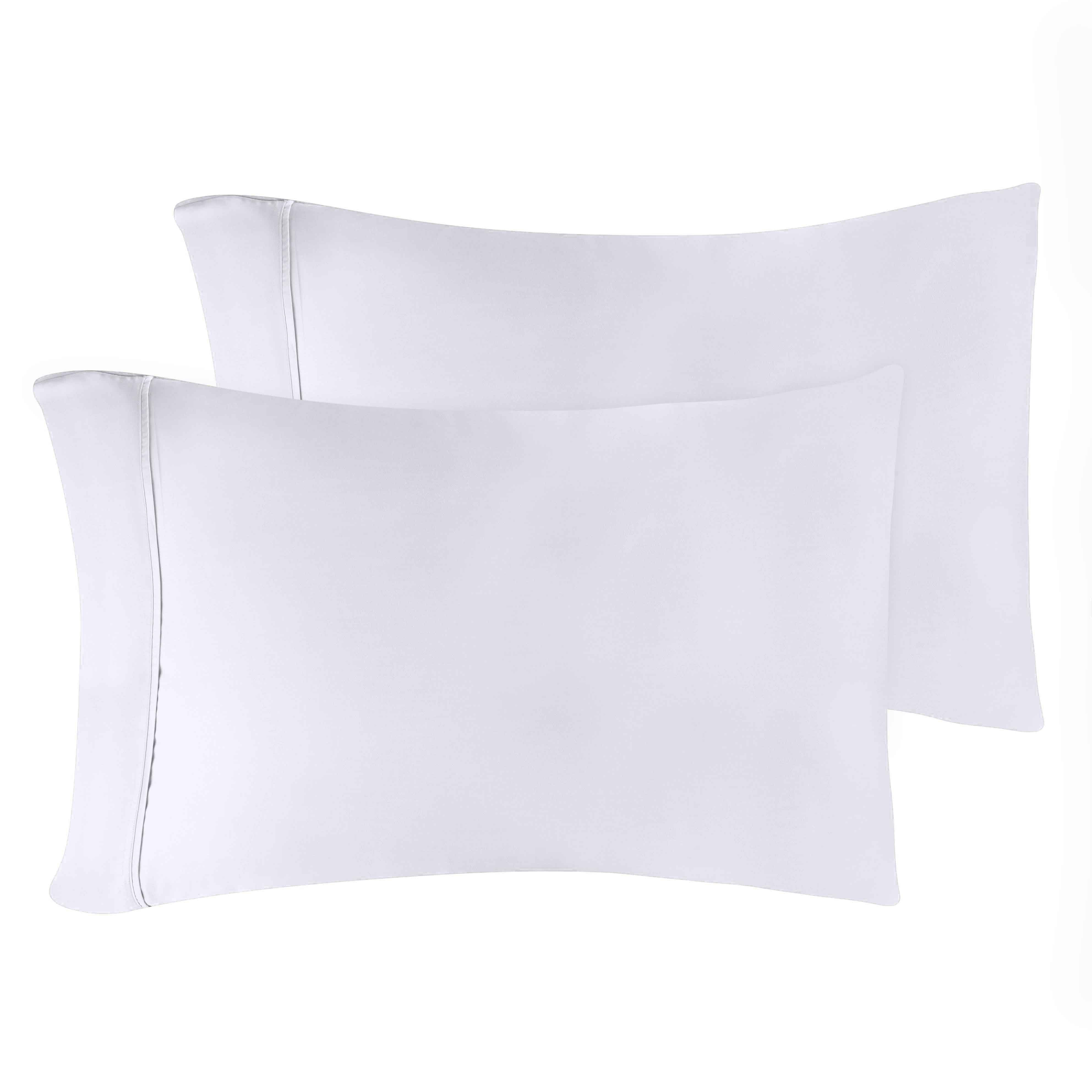 Superior Egyptian Cotton 300 Thread Count Pillowcases, Set of 2, King, White