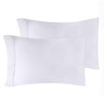 thumbnail image 2 of Superior Egyptian Cotton 400 Thread Count Pillowcases, Set of 2, Standard, White, 2 of 5