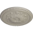 thumbnail image 3 of Ekena Millwork 18"OD x 1 3/8"P Richmond Ceiling Medallion (Fits Canopies up to 2 5/8"), Hand-Painted Pearl White, 3 of 5