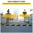thumbnail image 4 of Kojooin Heavy Duty Rubber Speed Bump 2 Pack, Two-Channel Cable Protector Ramp with High Visibility Design, 4 of 7