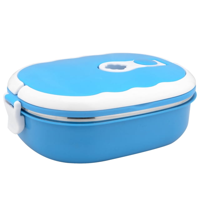 Bento Termal Tmvgtek Fiambrera Rectangular Aislamiento Térmico A Prueba De Fugas Anti-Quemaduras (Azul) Tmvgtek Libre de BPA