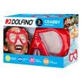 thumbnail image 3 of Dolfino Red Crabby Swim Goggle Mask, Unisex, 3 of 9