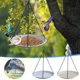 thumbnail image 1 of Bandeja colgante de alimentación para pájaros, gran estilo piscina de 22,5x23 cm, fácil mantenimiento, sin montaje, ventilación resistente al moho, observación de aves al aire libre apta para niños, 1 of 6
