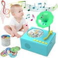 thumbnail image 4 of Kids Record Player with 96 Cards, Children's Phonograph Story Music Player Gift Boys Girls,Toddler Toys Early Childhood Education Gift Birthday 3+ Years Old, 4 of 5