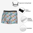 thumbnail image 3 of Salouo cartoon Elephant Print Men's Boxer Briefs,Breathable Underwear Elastic Waistband Briefs for Men-Small, 3 of 5