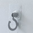 thumbnail image 4 of Kearding Gancho giratorio de montaje en pared para puerta, cocina, baño, colgador de almacenamiento para el hogar, ahorro de espacio, abrigo, organizador Type10 NO10 Kearding HA062169-02B, 4 of 6