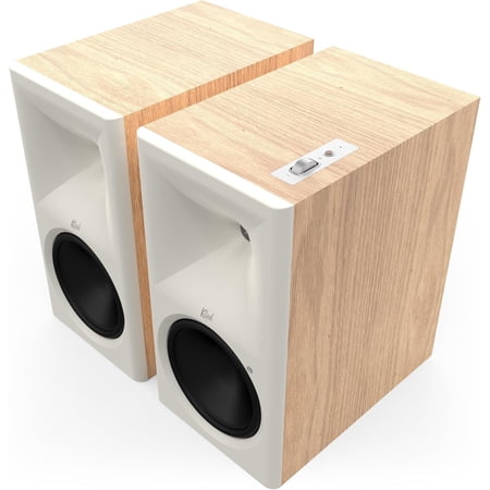 Klipsch THE-NINES-II-RED-OAK 8" Dolby Atmos Powered Speaker Pair - Red Oak (2026)