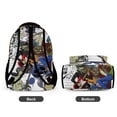 thumbnail image 6 of Gorillaz Backpacks Cute School Bag Bookbag Casual Daypack Outdoor Travel Back Pack, 6 of 8