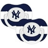 MLB Baby Pacifiers, 2pk, New York Yankees
