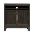 thumbnail image 4 of Liberty Furniture Modern Edge Bedside Chest w/ Charging Station - Brown, 4 of 10