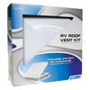 Camco 40480 - 14" x 14" Roof Vent with White Manual Lid