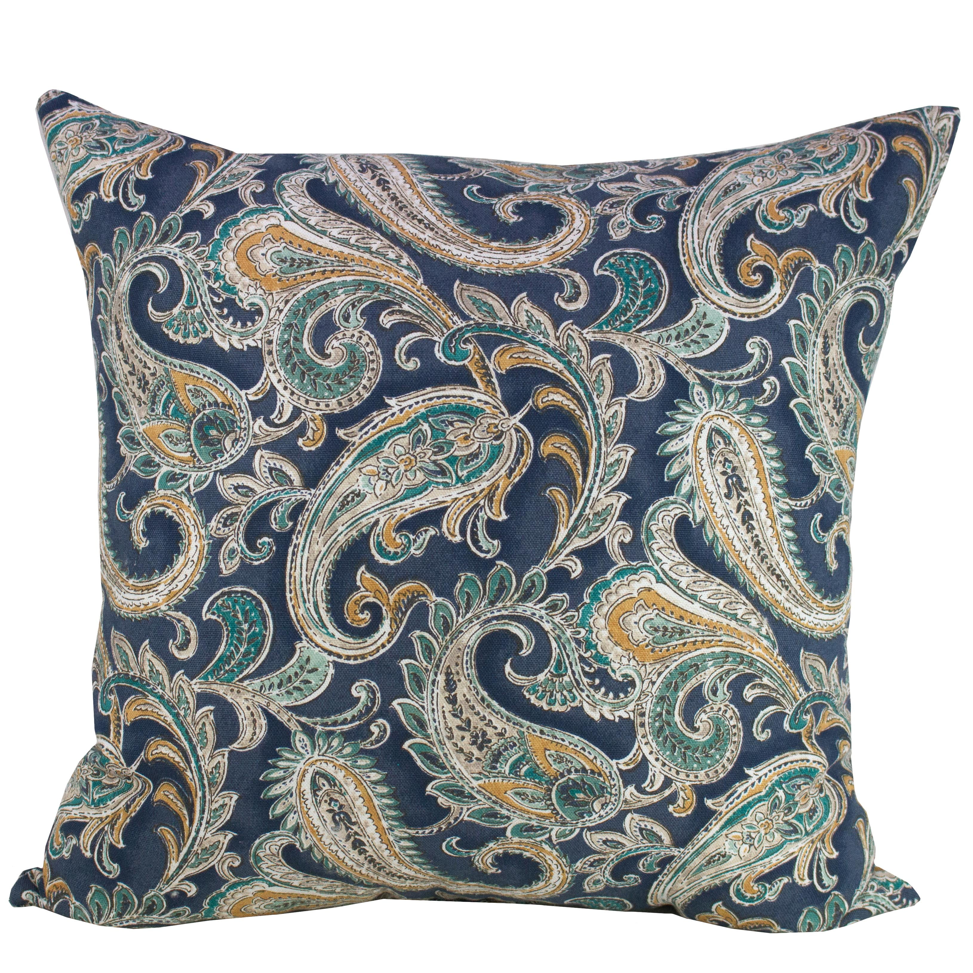 Better Homes & Gardens 54” Width 100% Cotton Fabric, 8 Yard by the Bolt, Painterly Paisley Blue