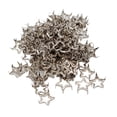 thumbnail image 2 of 100 Uds DIY Hugo Remaches Decorativos De Cuero Plata, 2 of 7
