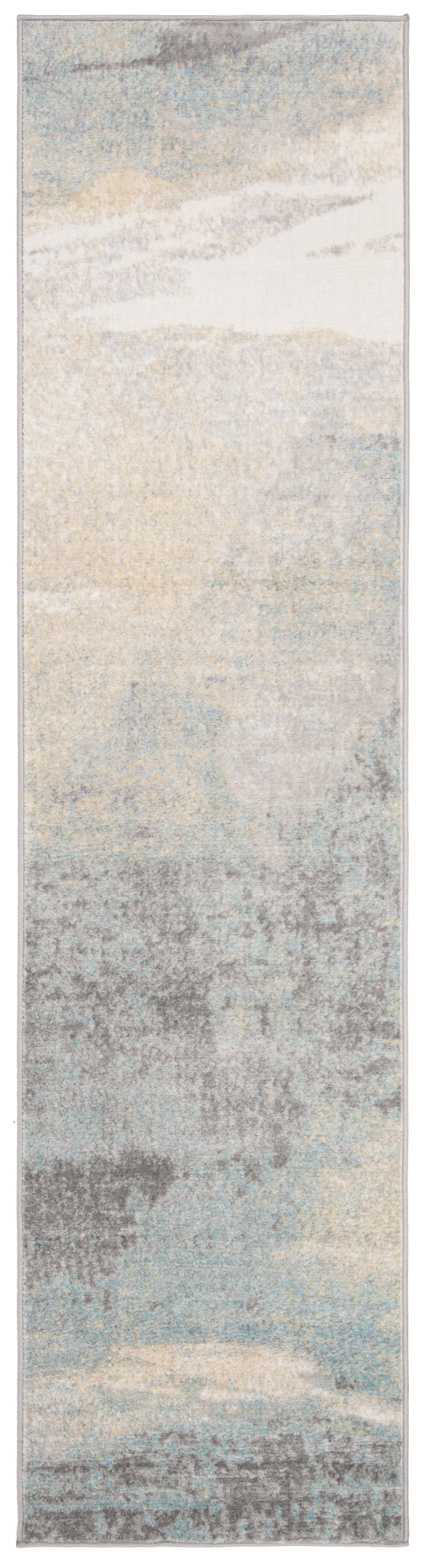 Safavieh Jasper Tracery Abstract Runner Rug, Gray/Gold, 2' x 10'