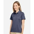thumbnail image 2 of Team 365 TT51HW Women's Zone Sonic Heather Performance Polo-Sport Dark Navy Heather-2XL, 2 of 6