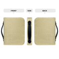 thumbnail image 4 of HELLHERO Lightweight PU Leather Bible Cover with Top Handle, Portable Bible Carrying Case for Bible Study Church Prayer Daily Commute, 4 of 12