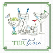 Boston International - 3-Ply 5" Beverage Napkins - Golf Drinks