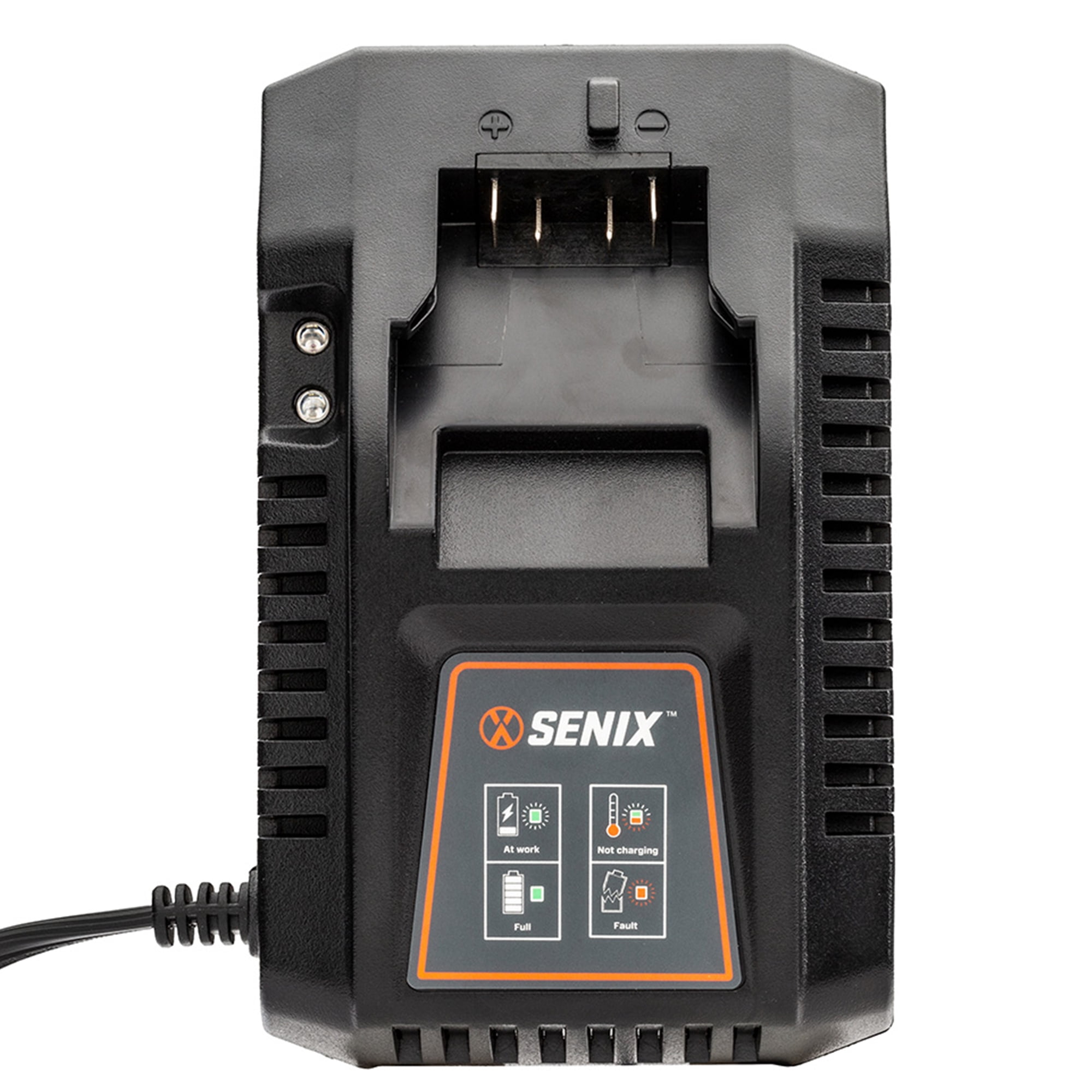 Senix Cordless Lithium-ion Battery Pack Charger With Light Indicator And Wall Mount, 20V Max