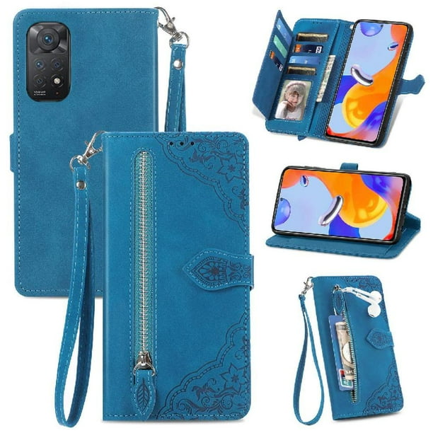 Funda billetera anti-golpes para GANGXUN Redmi Note 11 Pro , ideal para día a día y trabajo