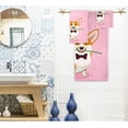 thumbnail image 2 of Dreamtimes Valentine's Day Cute Corgi Dog with Rose Soft Decor 3 Pcs Towels Set, 1 Bath Towel+1 Hand Towel+1 Washcloth, Multipurpose for Bathroom, Hotel, Gym, Spa and Beach, 2 of 5