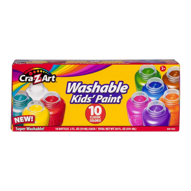 2 pack) Cra-Z-Art Poster Paint Pots - 10 Count, 2oz - Walmart.com