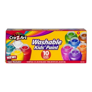Crayola Washable Project Paint, 2 Ounce, Assorted Glitter Colors, Set of 6  