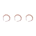 thumbnail image 2 of sweethay Diadema Unisex para hombre y mujer, banda deportiva para el cabello, aro de Metal, flequillo doble, horquilla para el cabello, Type4 NO4, 2 of 6