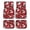 Christmas Snowman Star Pattern, variant on Pzuqiu Christmas Snowman Star Pattern Auto Rugs Non-Slip Car Mats, All Weather Protection Full Set Car Floor Mats Fit for Sedans Truck SUV
