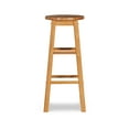 thumbnail image 2 of Linon McMullen 29" Backless Indoor Round Bar Stool, Natural, 2 of 6