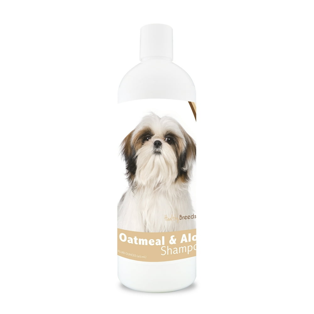 Healthy Breeds Shih Tzu Oatmeal Dog Shampoo with Aloe 16 oz Walmart