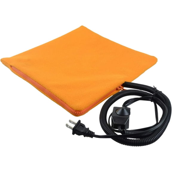 Rabbit Heated Pad with Cozy Fleece Cover for Small Animals