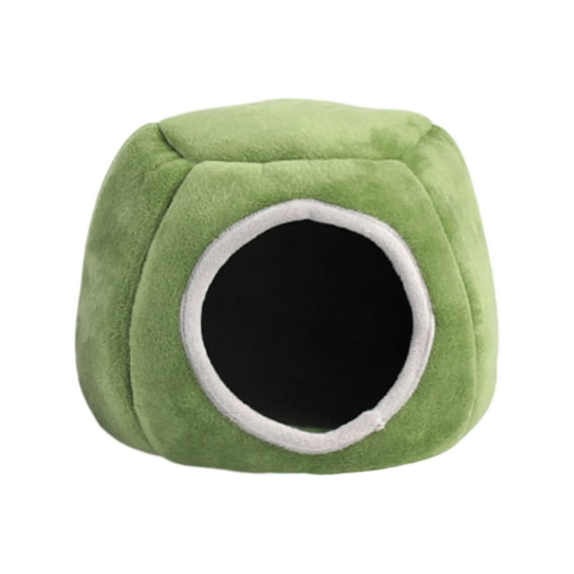 Lit pour Hamster Fermé, Tapis de Couchage Confortable pour Petits Animaux, Confort d'Hiver