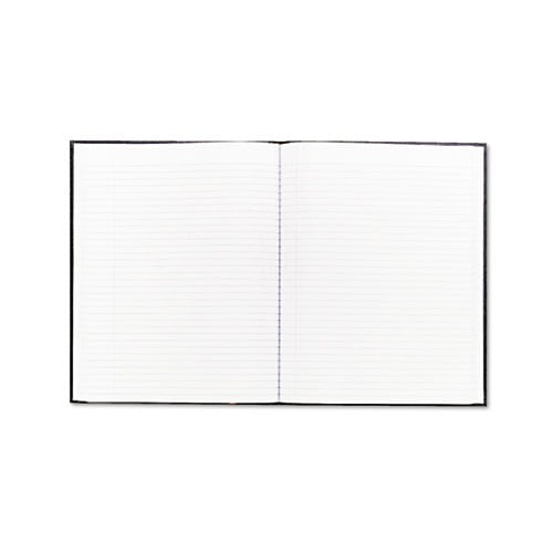 Executive Notebook Medium/College Rule, Black Cover, 10 3/4 x 8 1/2, 75 Sheets
