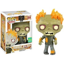 Funko Pop! Television #354 Burning Walker The Walking Dead San Diego Comic Con Exclusive SDCC 2016