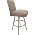 thumbnail image 4 of Swivel Metal Extra Tall Stool Sommerville 34" Seat - Basin Beige Fabric - Beige, 4 of 4