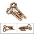 thumbnail image 4 of Metal Key Lock Puzzle for Adults and Kids with Vintage Design for IQ Testing and Brain Development, 4 of 7