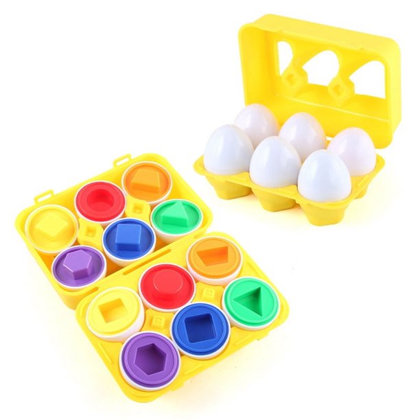 Juguetes Educativos Montessori para bebés huevos inteligentes letras del alfabeto formas a juego rompecabezas para niños de 1 2 y 3 años juegos para niños pequeños