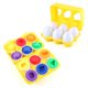 thumbnail image 1 of Juguetes Educativos Montessori para bebés huevos inteligentes letras del alfabeto formas a juego rompecabezas para niños de 1 2 y 3 años juegos para niños pequeños, 1 of 5