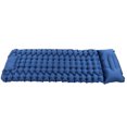 thumbnail image 3 of Almohadillas autoinflables portátiles, colchoneta autoinflable ligera para acampar y dormir con almohada para senderismo al aire libre, mochilero, azul, 3 of 10