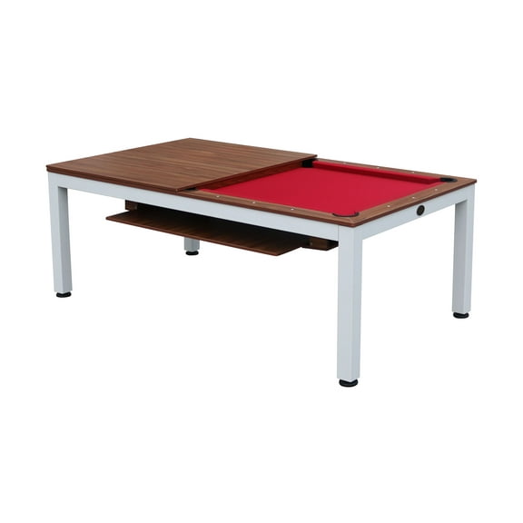 Playcraft Glacier 7 Ft. Pool Table with Dining Top
