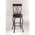 thumbnail image 1 of Hillsdale Kirkham 45.75" Metal Transitional Bar Stool in Black Silver, 1 of 6