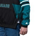 thumbnail image 3 of Men's Starter Black Jacksonville Jaguars Vintage Logo Prospect Half-Zip Pullover, 3 of 3